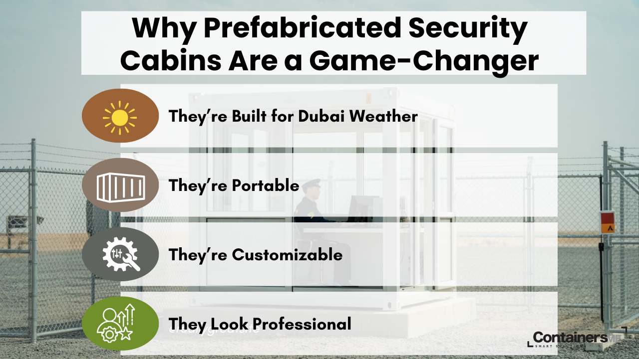 why prefabricated cabins are best for security cabins