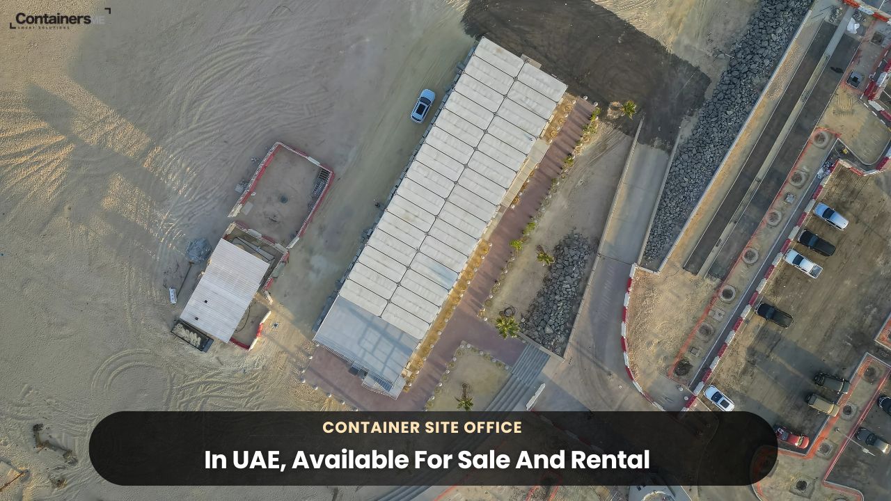 2 floor Container site office made using modular mobile container