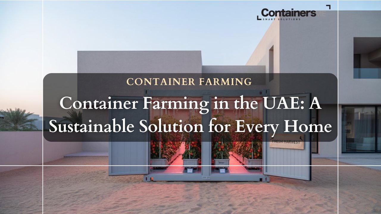 container farming in UAE 